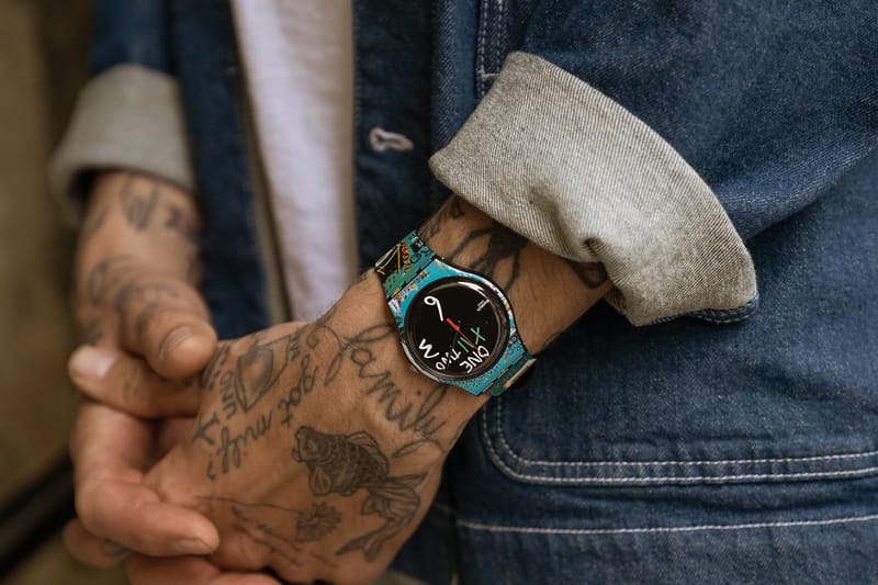 Swatch Drops Basquiat Capsule Collection Hypebeast