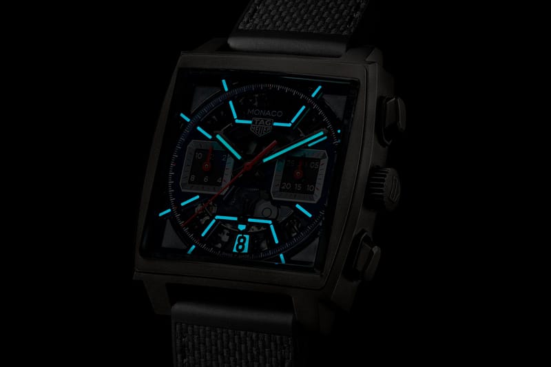 TAG Heuer Monaco Grand Prix Skeleton Dial Info Hypebeast