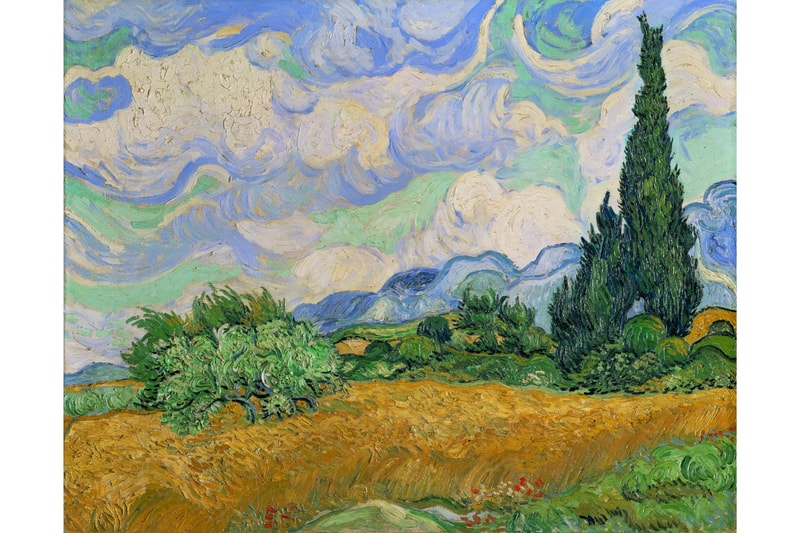 "Van Gogh's Cypresses" at The Met Hypebeast