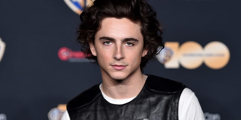 Timoth e Chalamet New Bleu de Chanel Fragrance Face Hypebeast