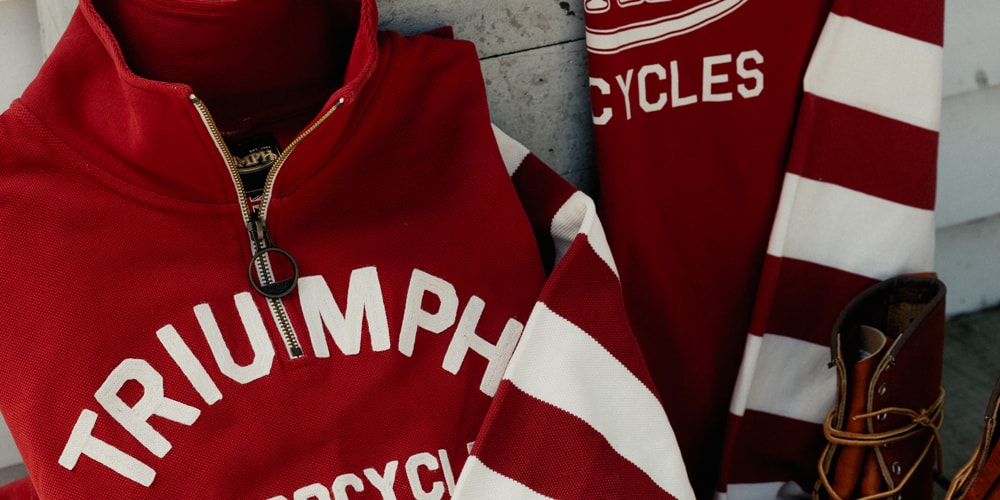 Triumph выводит мотоциклетный стиль за пределы дороги в коллекции SS23