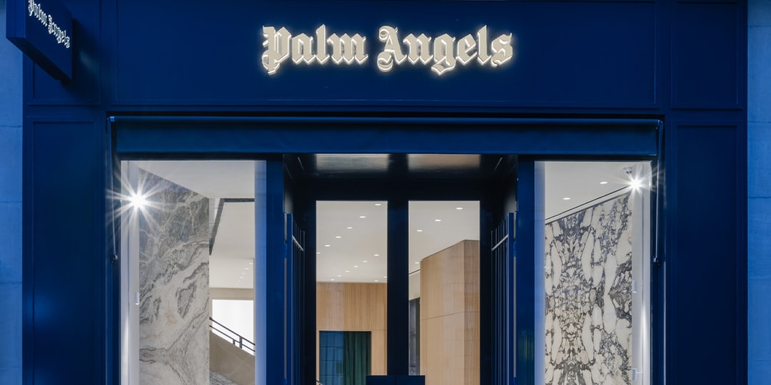 Смелые и грубые акценты правят флагманским магазином Palm Angels в Париже