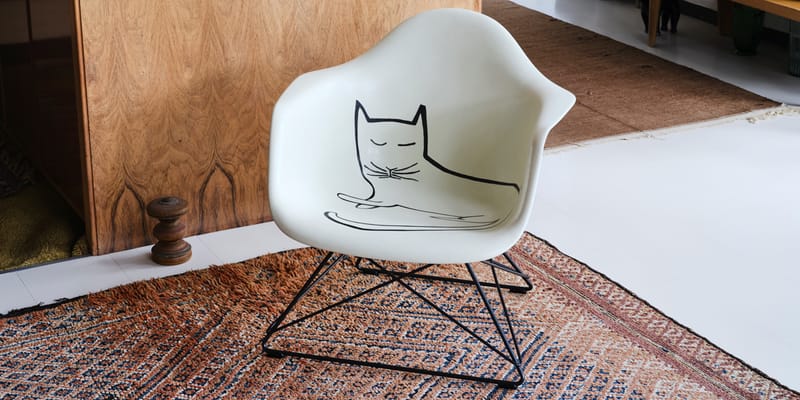 Vitra x Herman Miller x Eames x Saul Steinberg Cat Chair | Hypebeast