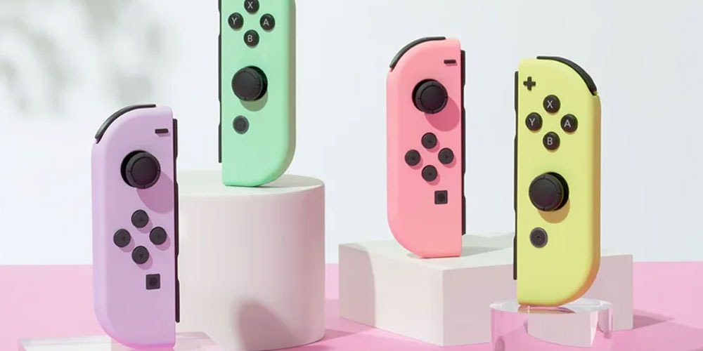 Nintendo представляет контроллеры Pastel Joy-Con