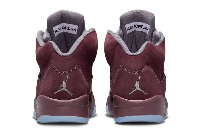 burgundy and black jordans