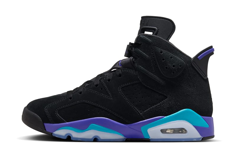 Jordan retro 6 2025 purple and turquoise