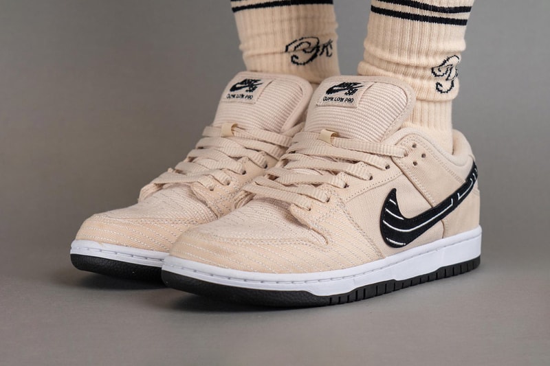 On-Foot View of the Albino & Preto x Nike SB Dunk Low – Hype Vault