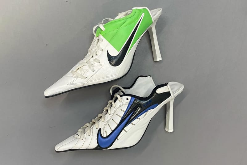 Nike pumps store high heels