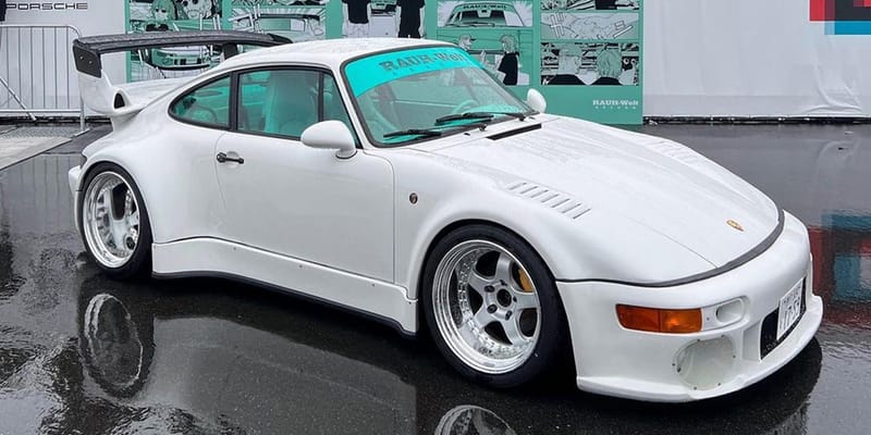 Daniel Arsham Unveils Porsche 964 RWB | Hypebeast