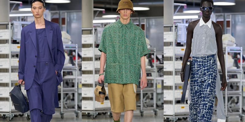 Fendi Spring Summer 2024 Men S Collection Daily Frontline   Fendi Ss24 Spring Summer 2024 Collection Mens Pitti Uomoi Florence TW 