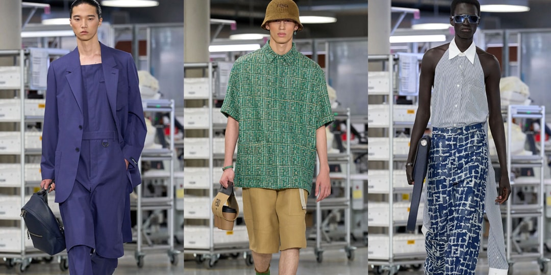 Мужская коллекция Fendi весна-лето 2024 исследовала внутреннюю работу итальянского дома моды