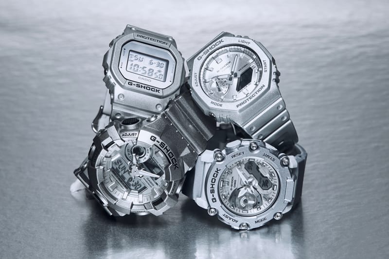 G-SHOCK Revamps Archive Models In Metallic Colorways | Hypebeast