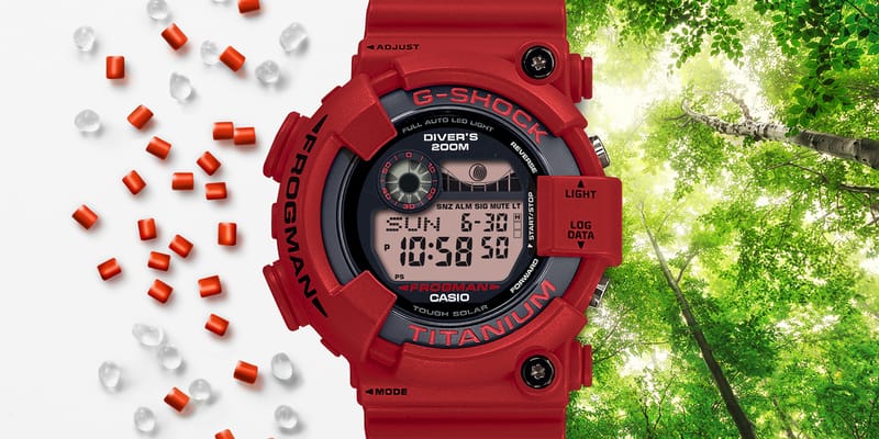 G shock frogman red hotsell