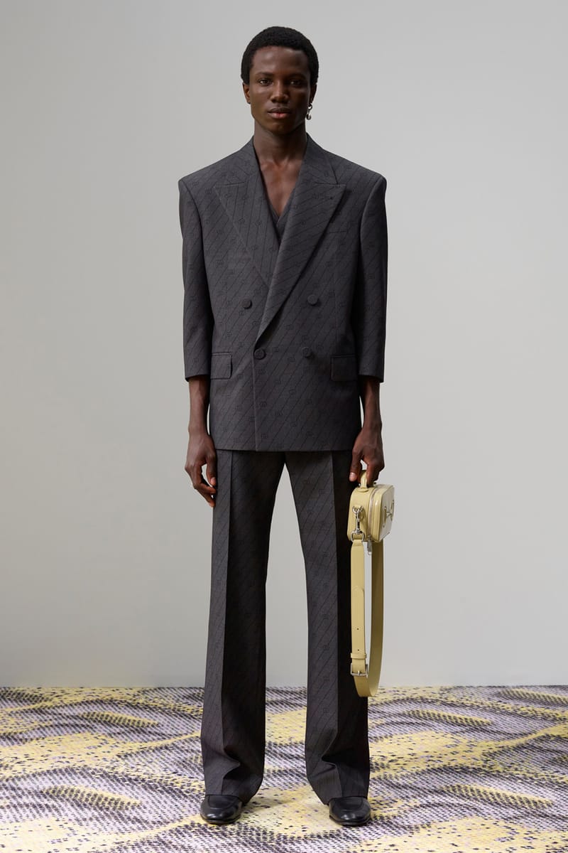 Gucci men's suits store collection