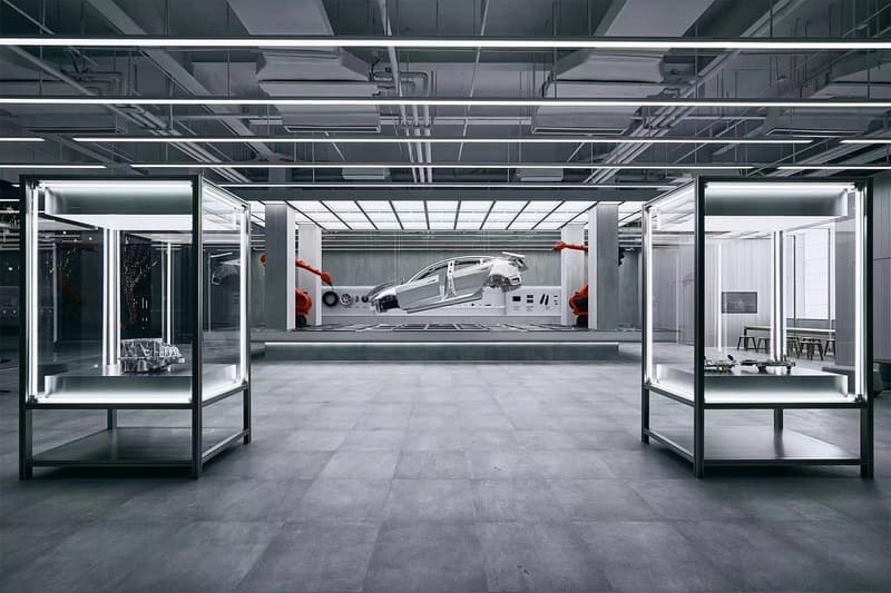 Tesla Secret Lab Tesla's New Giga Lab Shows How It Builds Its Cars in 45 Seconds | Hypebeast