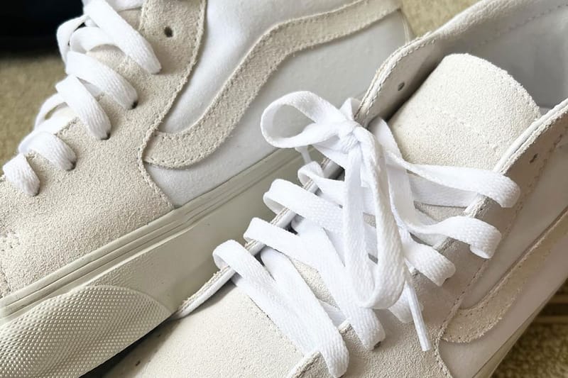 JJJJound Vans Sk8-Mid White Release Date | Hypebeast