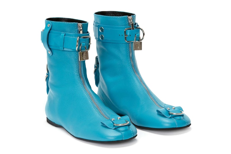 JW Anderson FW23 Padlock Ankle Boots PreOrder Hypebeast