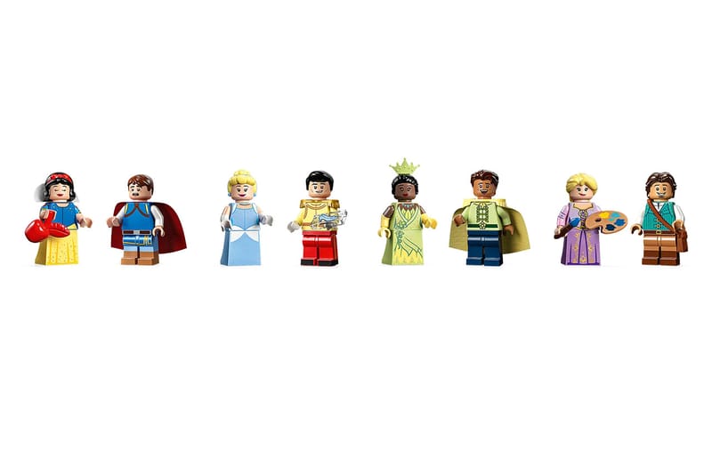 Lego disney best sale castle minifigures