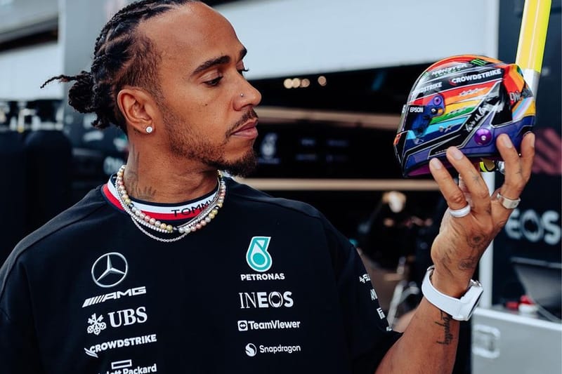 Lewis best sale hamilton helmet