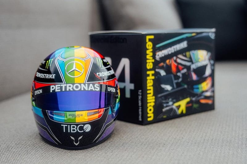 Mercedes-AMG Releases 1:2 Replica of Lewis Hamilton's Race Helmet