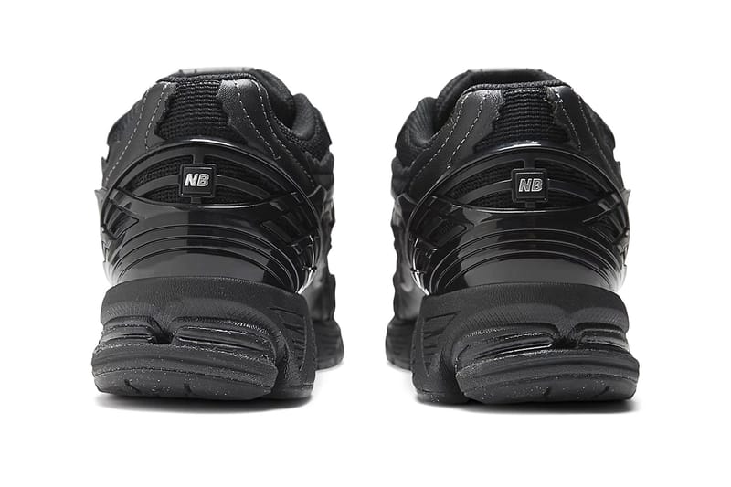 New balance 993 hot sale black leather