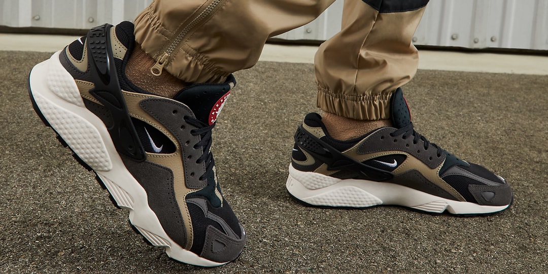 Новые кроссовки Nike Air Huarache Runner в коричневых оттенках