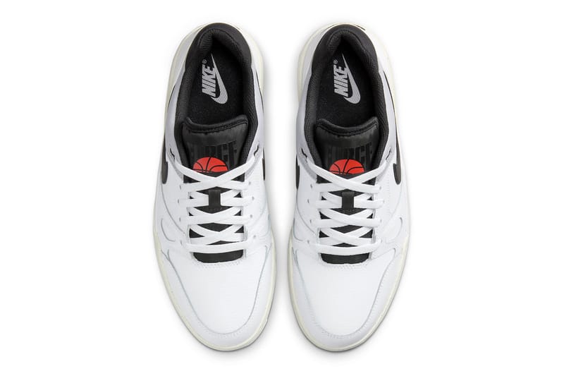 国内配送 NIKE FULL FORCE LO BLACK /WHITE Nike Full Force Low Men's Shoes WHITE/BLACK-PEWTER-SAIL