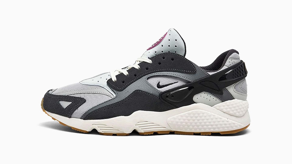 nike huarache runner light smoke grey men's