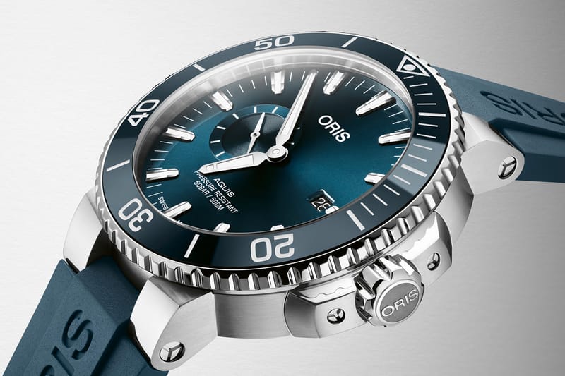 Oris Aquis Small Second Date 45.5mm Release Info Hypebeast