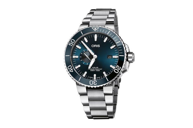 Oris Aquis Small Second Date 45.5mm Release Info Hypebeast