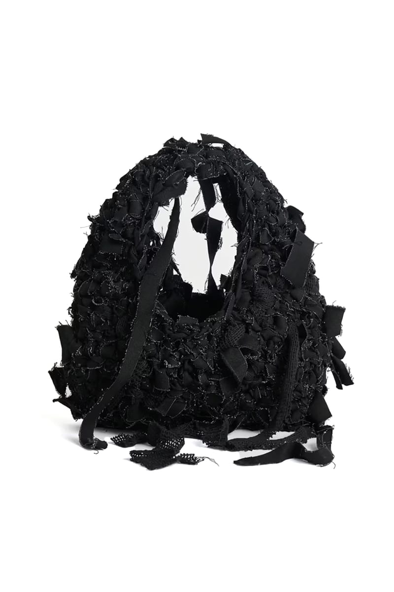 15,960円our legacy Crochet bag BLACK