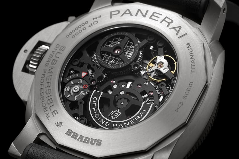 Panerai Submersible S BRABUS Titanio Release Hypebeast