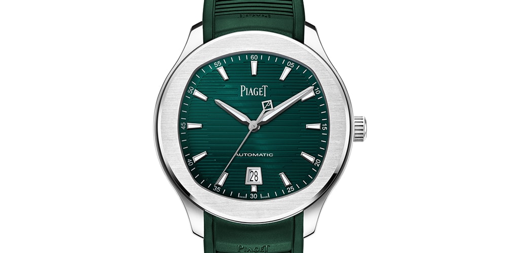 Piaget готовит поле для игры в поло в темно-изумрудно-зеленом цвете