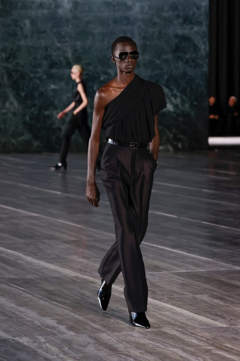 Yves saint discount laurent mens runway