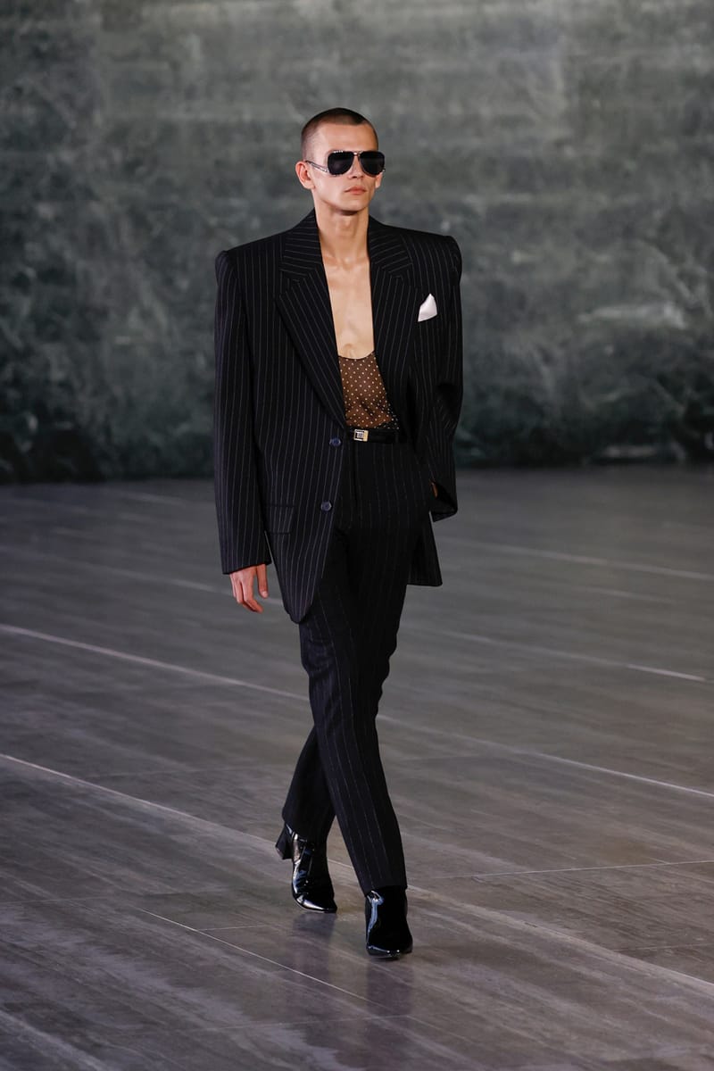 Saint laurent best sale men's suit