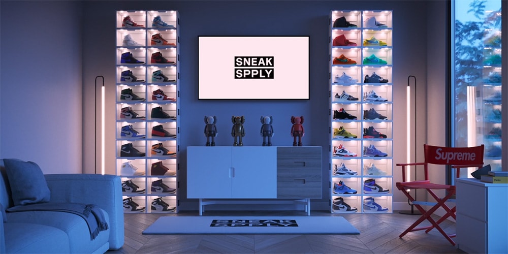 SNEAK SPPLY представляет новаторские ящики для хранения кроссовок STACK V2