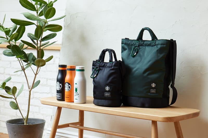 PORTER x STARBUCKS Bag 黒S-