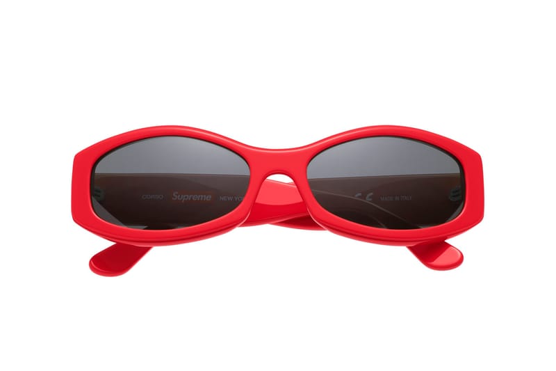 Supreme shop red sunglasses