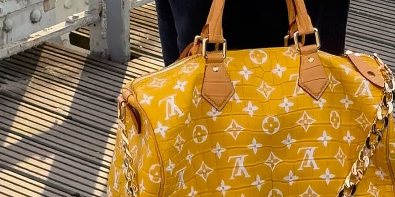 Louis vuitton purse yellow new arrivals