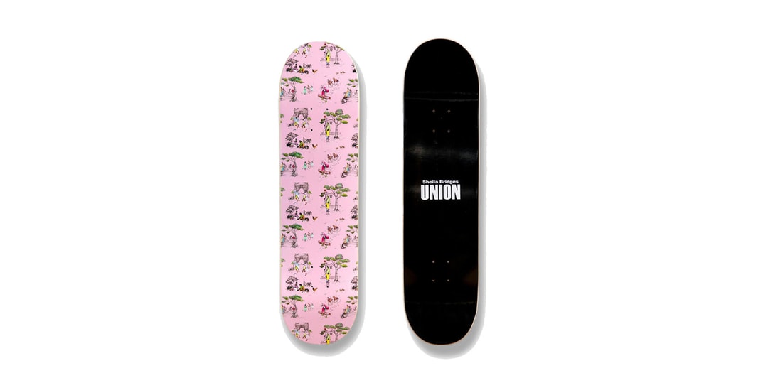 UNION Los Angeles привлекает дизайнера интерьеров Шейлу Бриджес для совместной работы над ограниченной серией скейтбордов