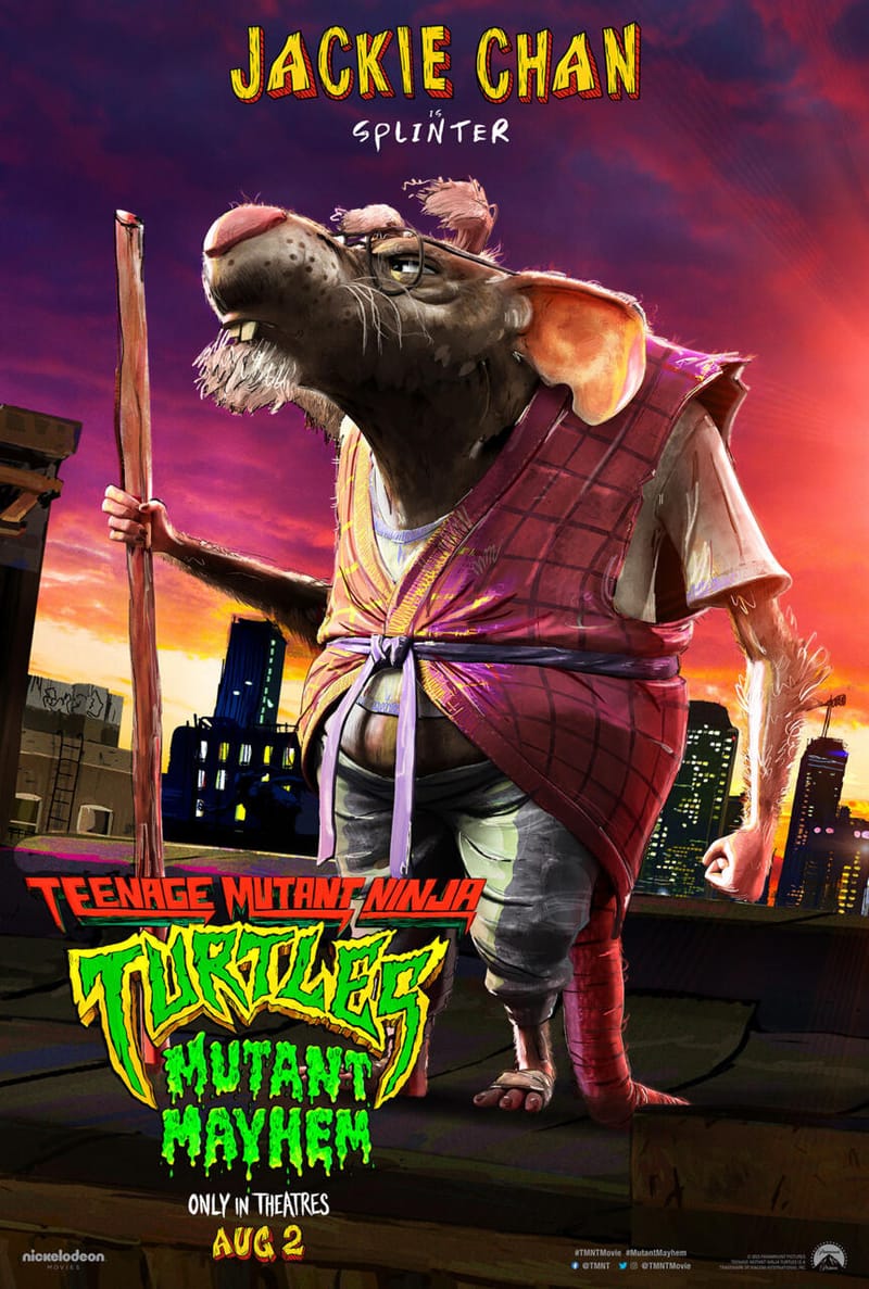 ‘Teenage Mutant Ninja Turtles: Mutant Mayhem’ Character Posters | Hypebeast