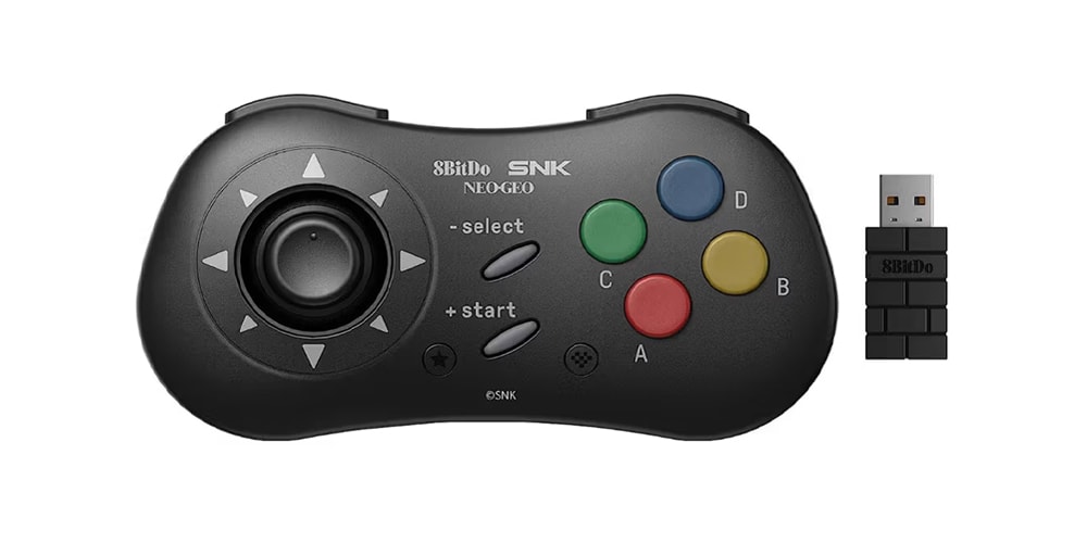 8BitDo возрождает классический джойстик Neo Geo от SNK