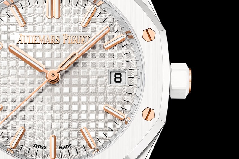 Audemars Piguet 34mm White Ceramic Royal Oak | Hypebeast