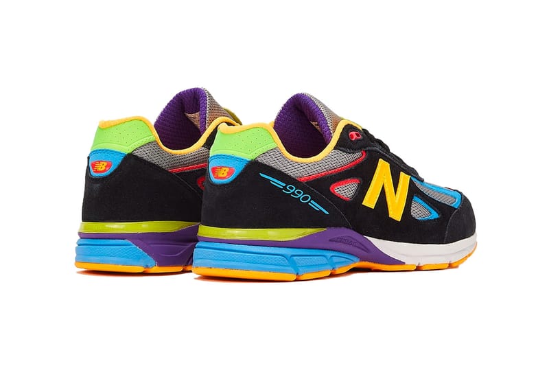 Yellow 990 new balance cheap grade school