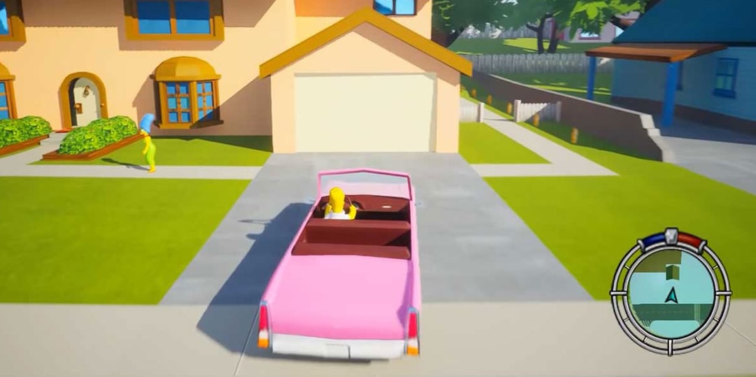 Фанаты анонсировали впечатляющий ремейк «Симпсонов: бей и беги», созданный на Unreal Engine 5