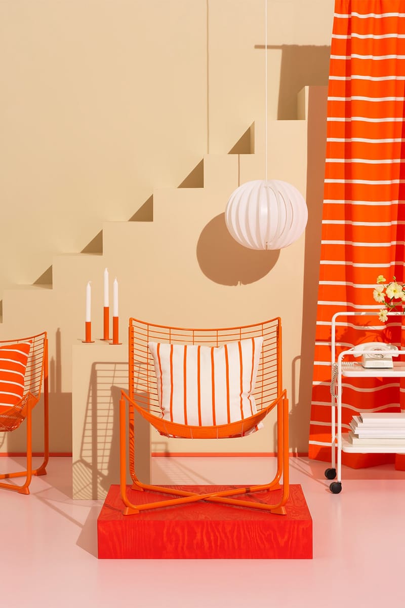 IKEA Nytillverkad ラウンジチェア オレンジ IKEA Introduces Second Nytillverkad Collection | Hypebeast