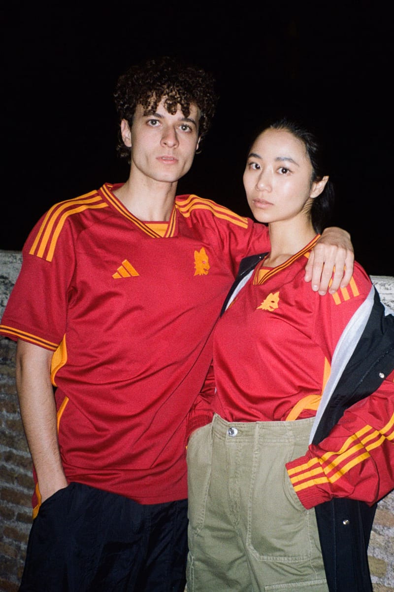 adidas Presents New Home Jersey With AS Roma Hypebeast