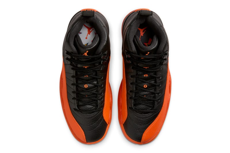 Orange and best sale white jordans 12