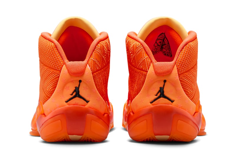 Orange on sale jordan 10