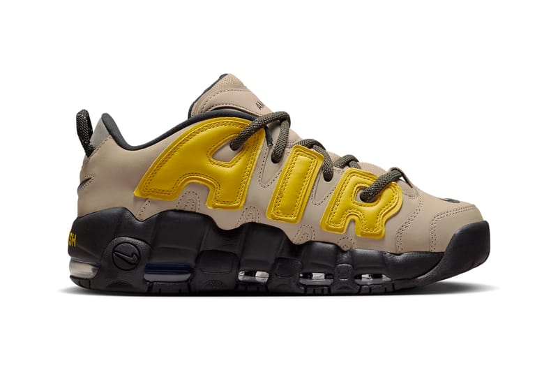 Uptempo yellow cheap and black